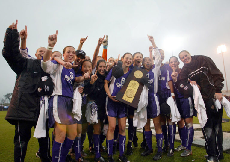 2002 University of Portland Women’s Soccer Team Oregon Sports Hall of